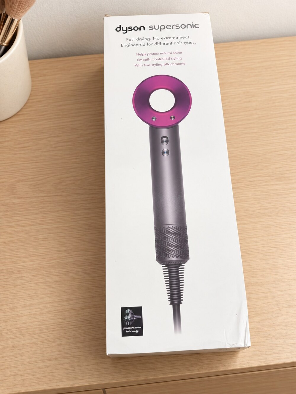 Dyson Supersonic Hair Dryer, New Gray and Pink Design - Picture 1 of 10